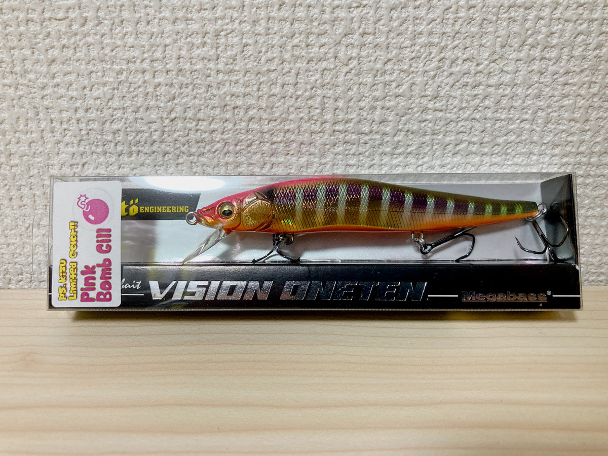 Megabass Ito Engineering Vision Oneten 110 GG Pink Bomb Gill Fishing Lure New
