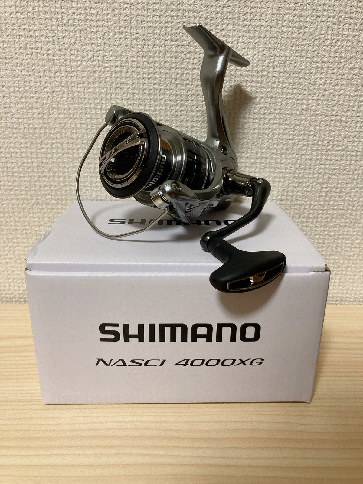 Shimano Spinning Reel 21 NASCI 4000XG Gear Ratio 6.2:1 Fishing Reel IN