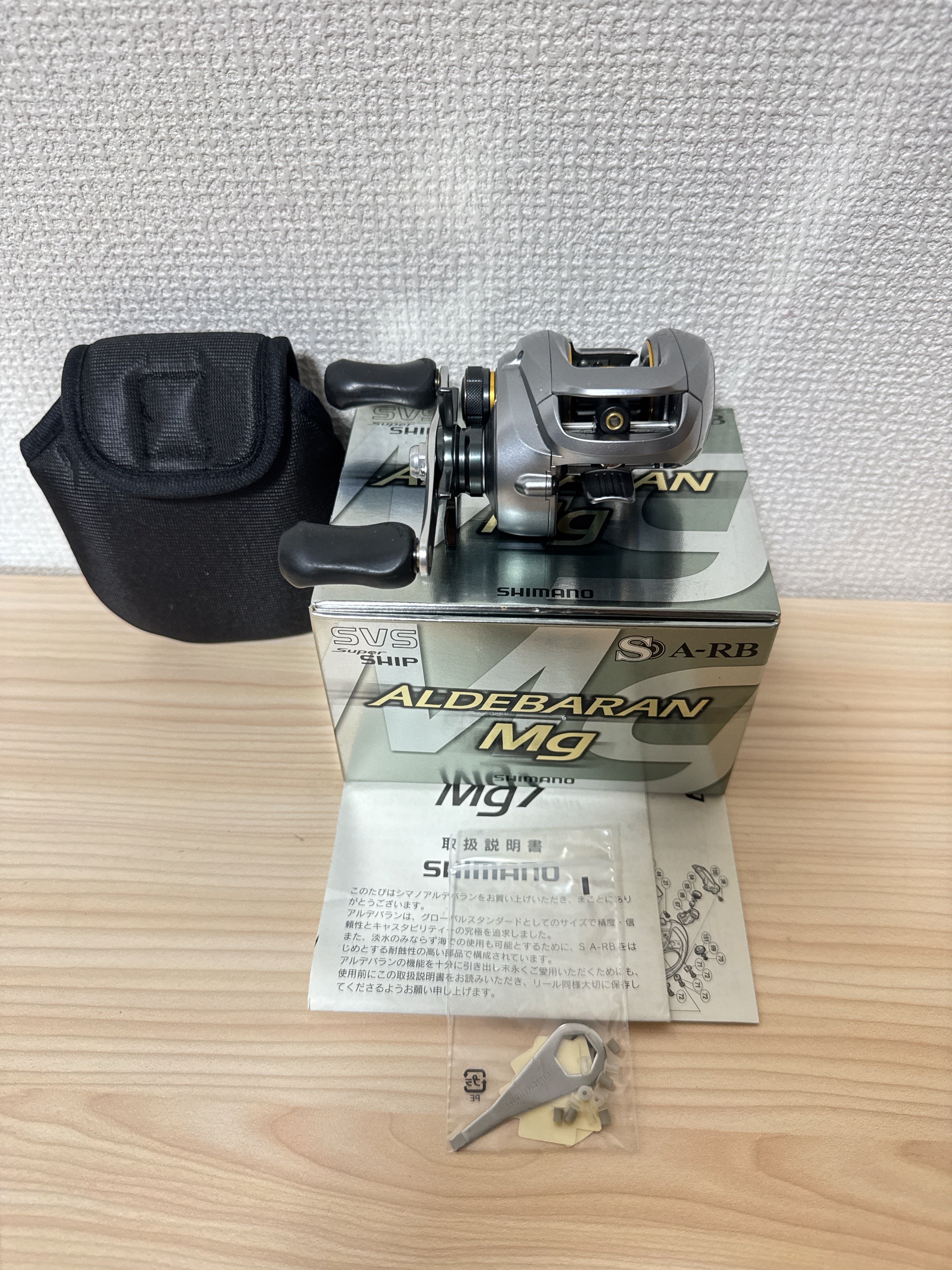 Shimano Baitcasting Reel 09 ALDEBARAN Mg Right Handed Gear Ratio 5.8:1