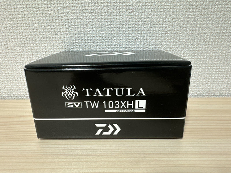 DAIWA 20 TATULA SV TW 103XHL Fishing Salt compatible black bus Lightest model