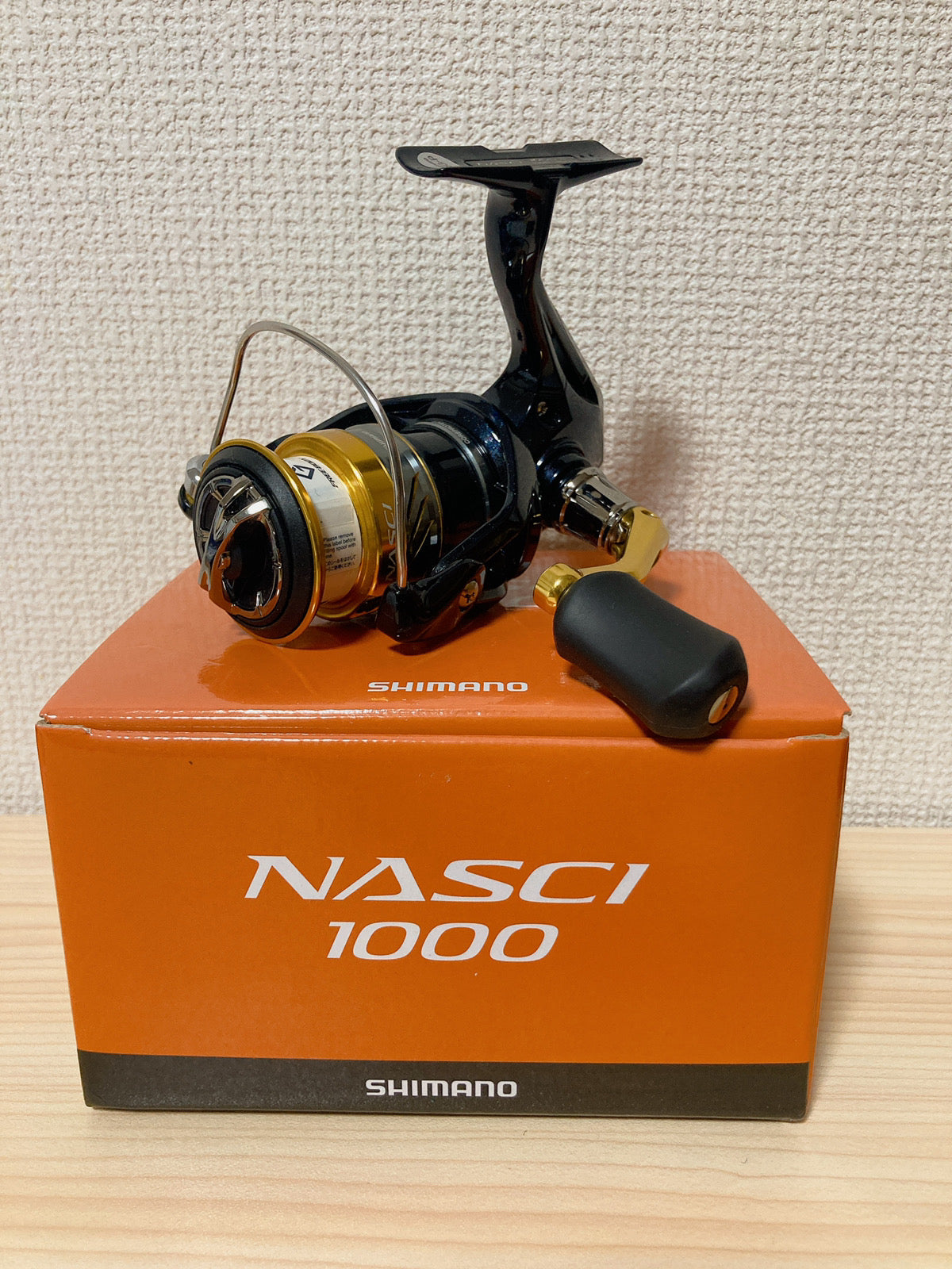 Shimano Spinning Reel 16 NASCI 1000 Gear Ratio 5.0:1 Fishing Reel IN B