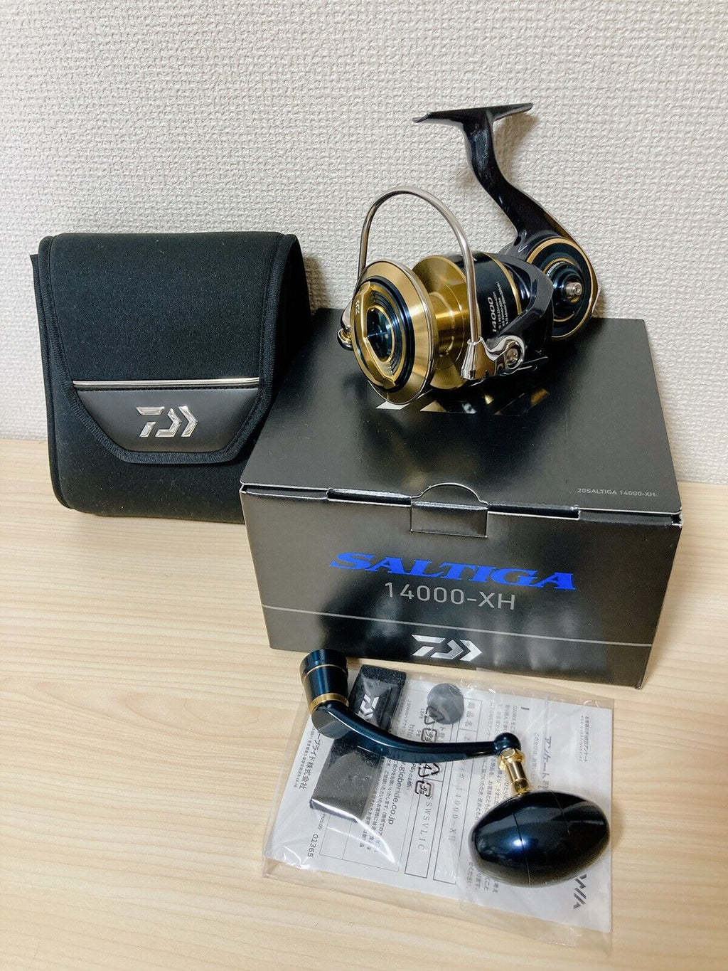 Daiwa Spinning Reel 20 SALTIGA 20000-H Gear Ratio 5.8:1 Fishing Reel IN BOX