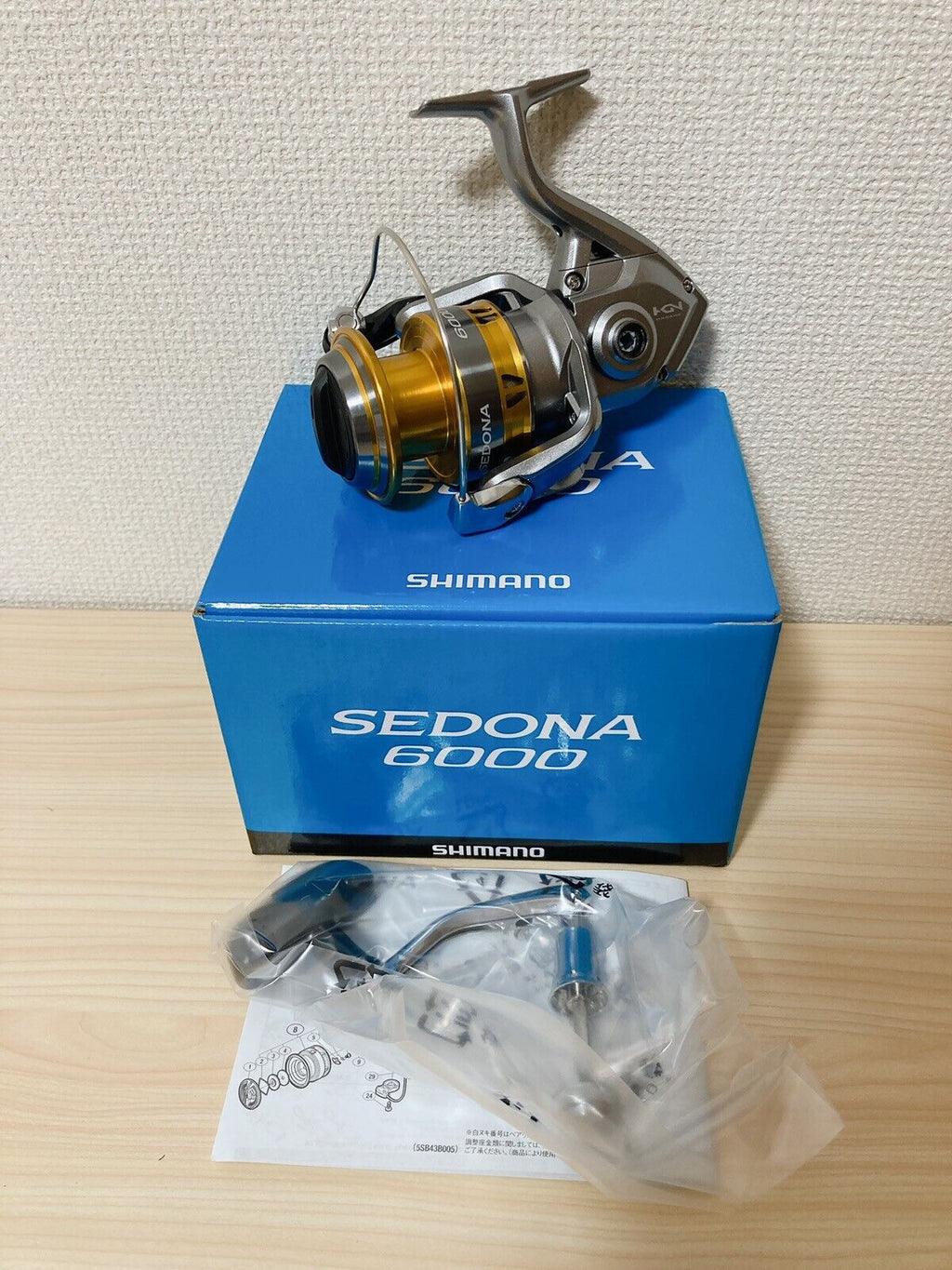 Shimano Spinning Reel 17 SEDONA 6000 4.6:1 Fishing Reel IN BOX
