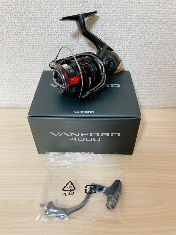 Shimano Spinning Reel 20 VANFORD 4000 Gear Ratio 5.3:1 Fishing Reel IN BOX