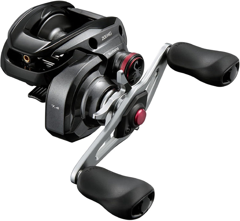 Shimano Baitcasting Reel 24 Scorpion MD 201HG Left Gear Ratio 7.4:1 Fishing Reel IN BOX