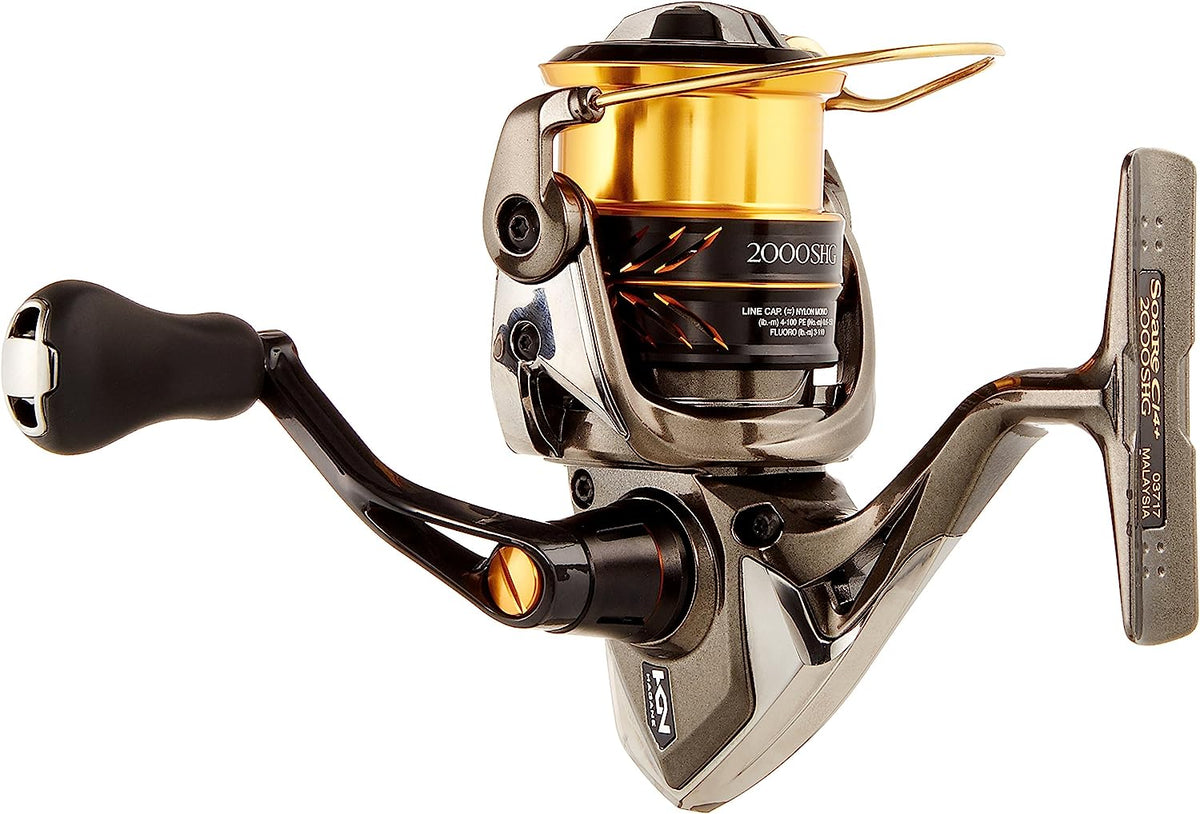 reel shimano soare ci4+ Spinning 17 2000SHG Gear Ratio 6.0:1 Fishing R Sage Spey Reel Model:SRTE-S-761MH-FG Metal Casting