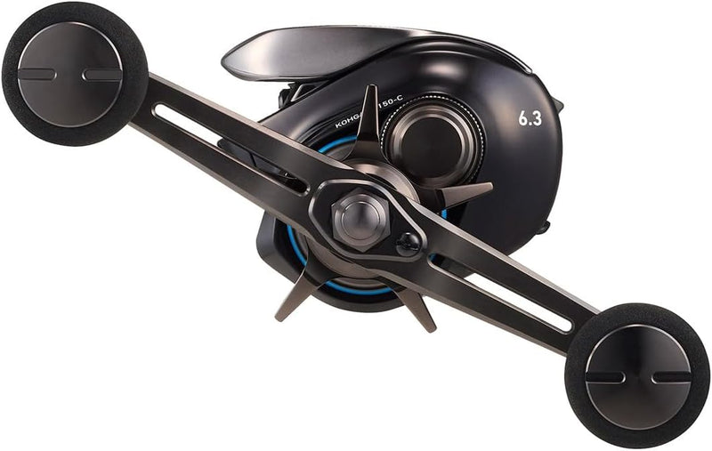 Daiwa Baitcasting Reel 25 KOHGA IC 150L-C Left 6.3:1 Fishing Reel IN BOX