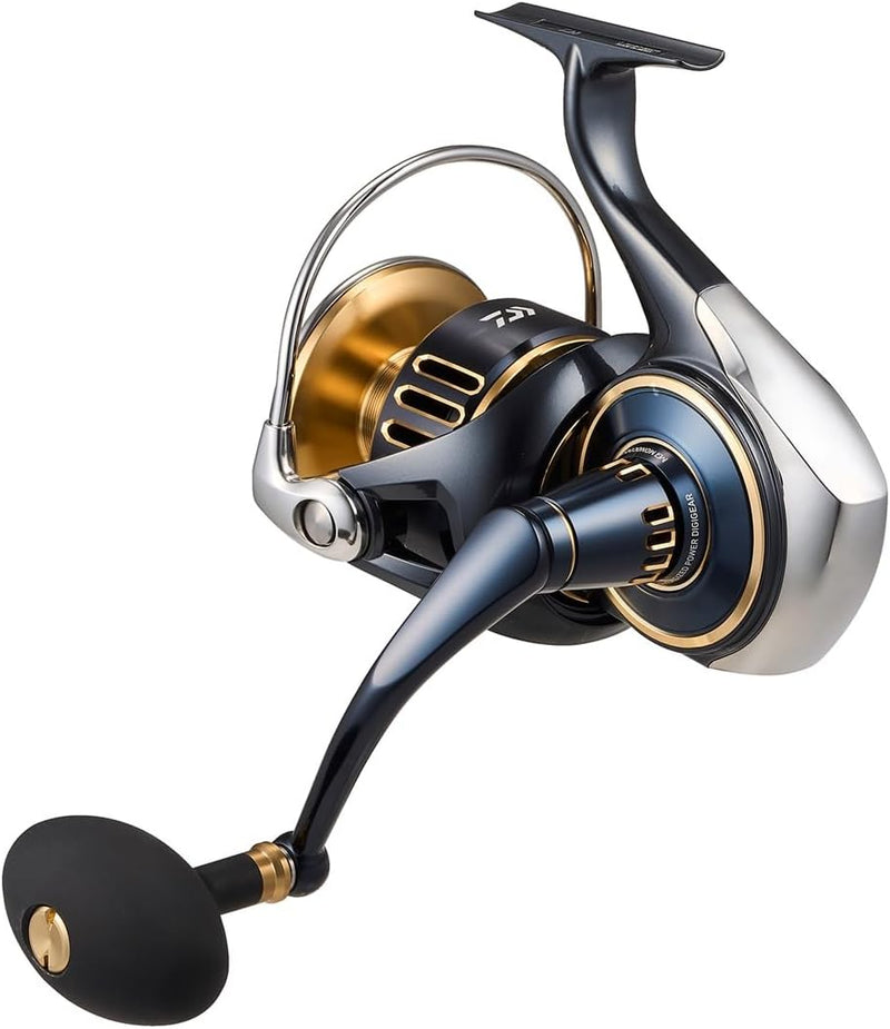 Daiwa Spinning Reel 25 SALTIGA 14000-P 4.8:1 Fishing Reel IN BOX