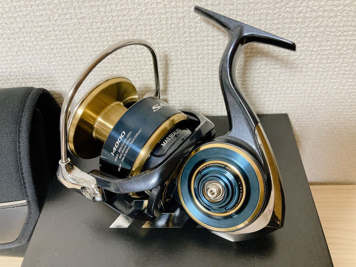 Daiwa Spinning Reel 20 SALTIGA 14000-XH 6.2:1 Saltwater