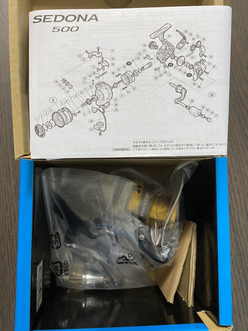 shimano 500s reel manual Shimano Spinning Reel 17 SEDONA 6000 4.6:1 Fishing Reel IN BOX