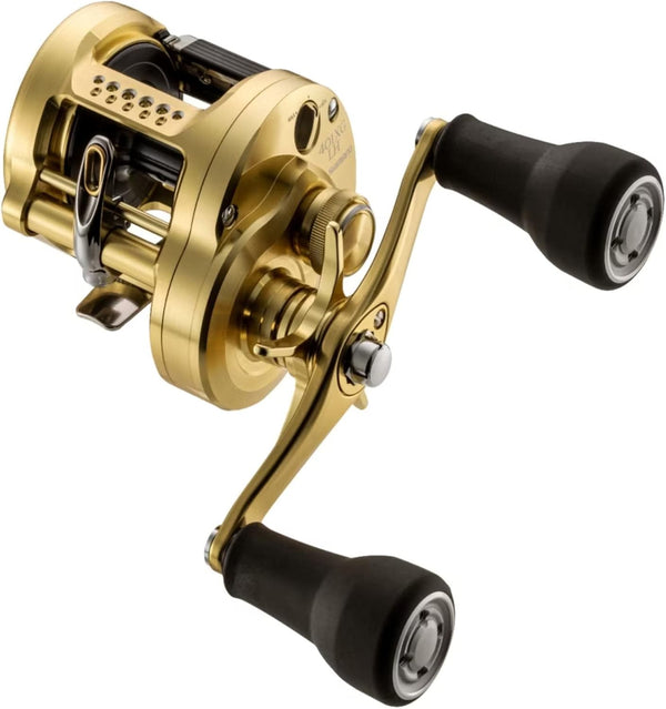 Shimano Baitcasting Reel 23 CALCUTTA CONQUEST MD 401XGLH Left Long Handle 7.5:1 IN BOX