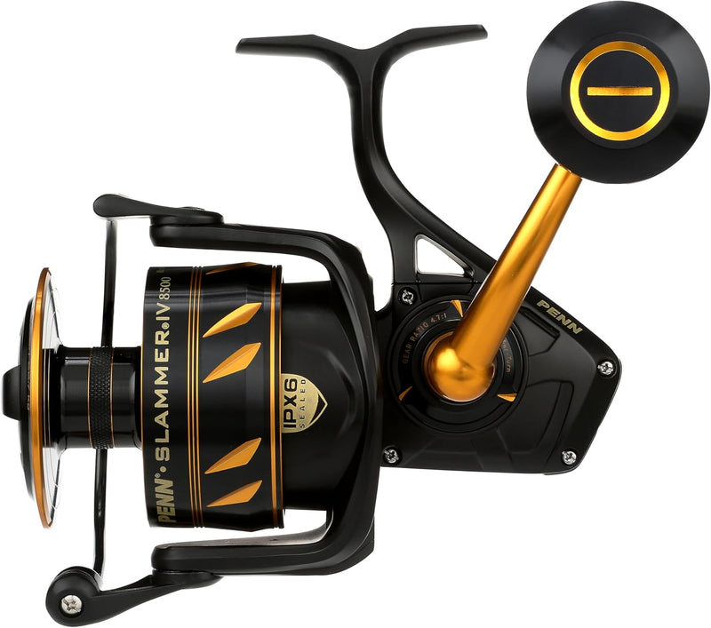 PENN International Spinning Reel SLAMMER IV 8500 Gear Ratio 4.7:1 Fishing IN BOX