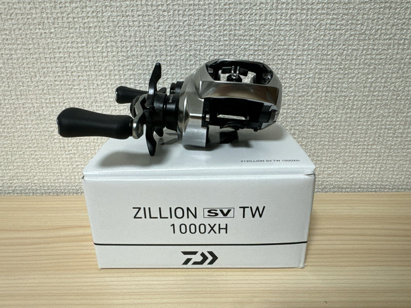 Daiwa Baitcast Reel 21 Zillion SV TW 1000XH Right 8.5:1 Bass Fishing Reel IN BOX