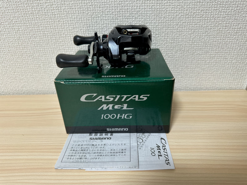Shimano Baitcasting Reel 16 CASITAS MGL 100HG Right Gear Ratio 7.2:1 IN BOX