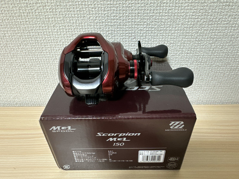 Baitcasting Reel 19 Scorpion MGL 150 Right Gear Ratio 6.2:1 Fishing Reel IN BOX