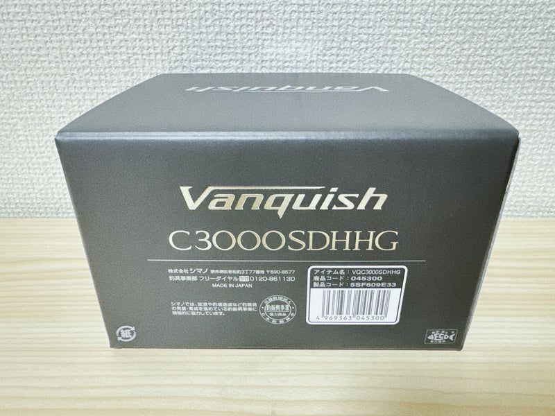 Shimano Spinning Reel 23 VANQUISH C3000SDHHG 5.8:1 Fishing Reel IN BOX