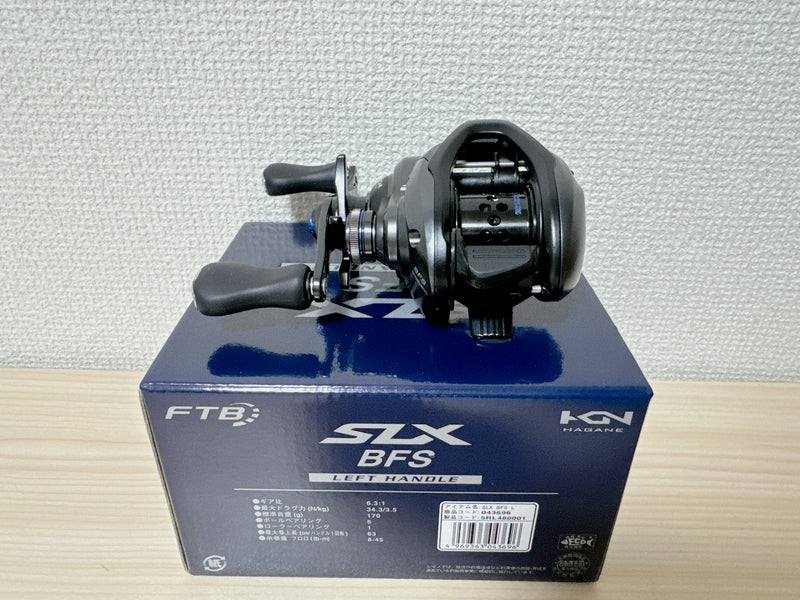 Shimano Baitcasting Reel 21 SLX BFS Left Gear Ratio 6.3:1 Fishing Reel IN BOX