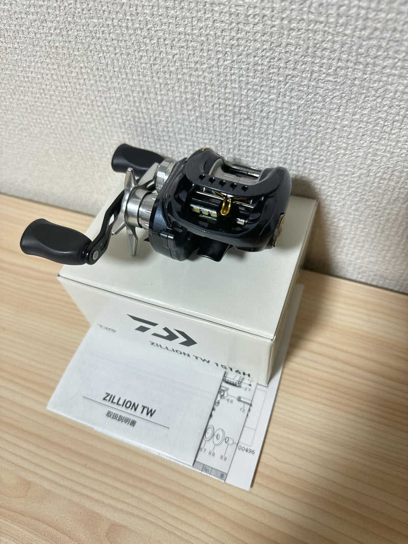 Daiwa Baitcasting Reel ZILLION TW 1516H Right Gear Ratio 6.3:1 Fishing IN BOX