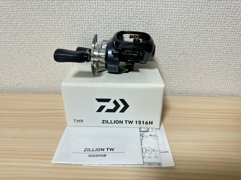 Daiwa Baitcasting Reel ZILLION TW 1516H Right Gear Ratio 6.3:1 Fishing IN BOX