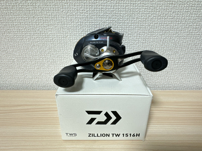 Daiwa Baitcasting Reel ZILLION TW 1516H Right Gear Ratio 6.3:1 Fishing IN BOX