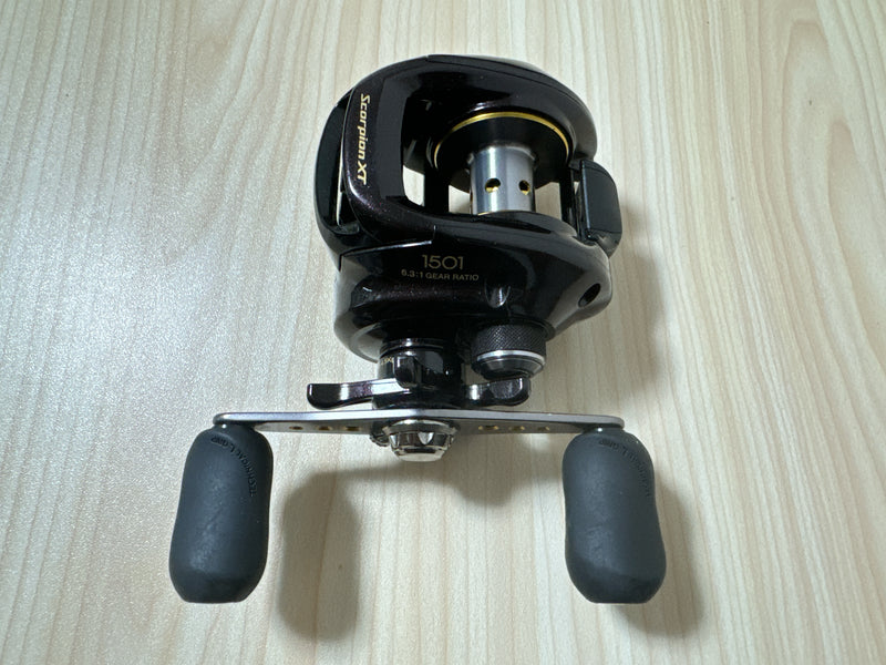 Shimano Baitcasting Reel 09 Scorpion XT 1501 Left Gear Ratio 6.3:1 Fishing Reel