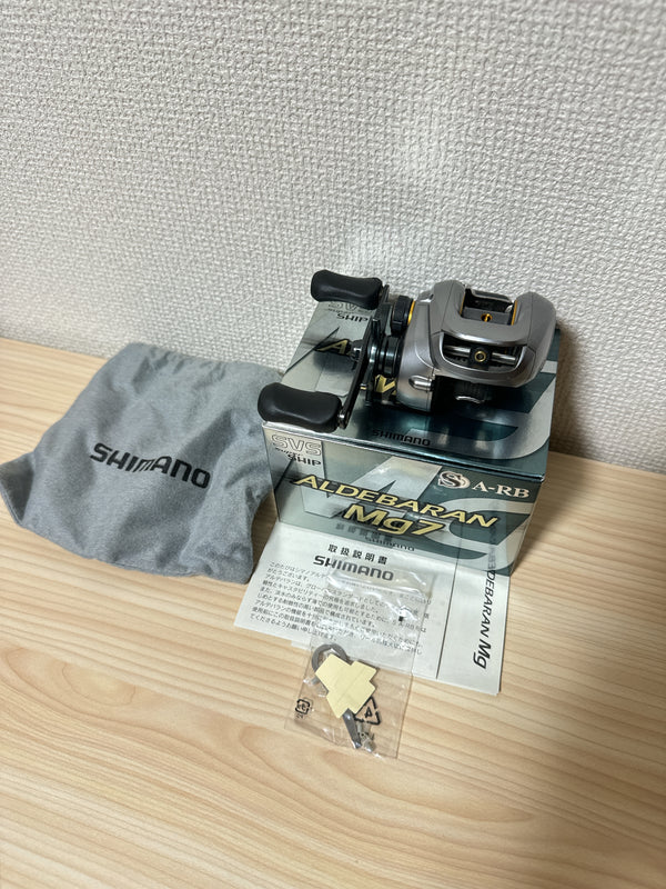 Shimano Baitcasting Reel 09 ALDEBARAN Mg7 Right Gear Ratio 7.0:1 Fishing Reel IN BOX