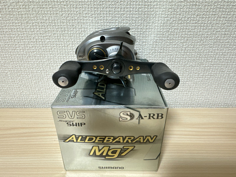 Shimano Baitcasting Reel 09 ALDEBARAN Mg7 Right Gear Ratio 7.0:1 Fishing Reel IN BOX