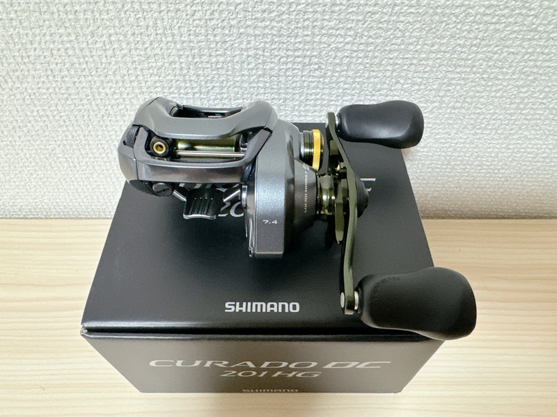 Shimano Baitcasting Reel 22 CURADO DC 201HG Left Gear Ratio 7.4:1 Fishing IN BOX