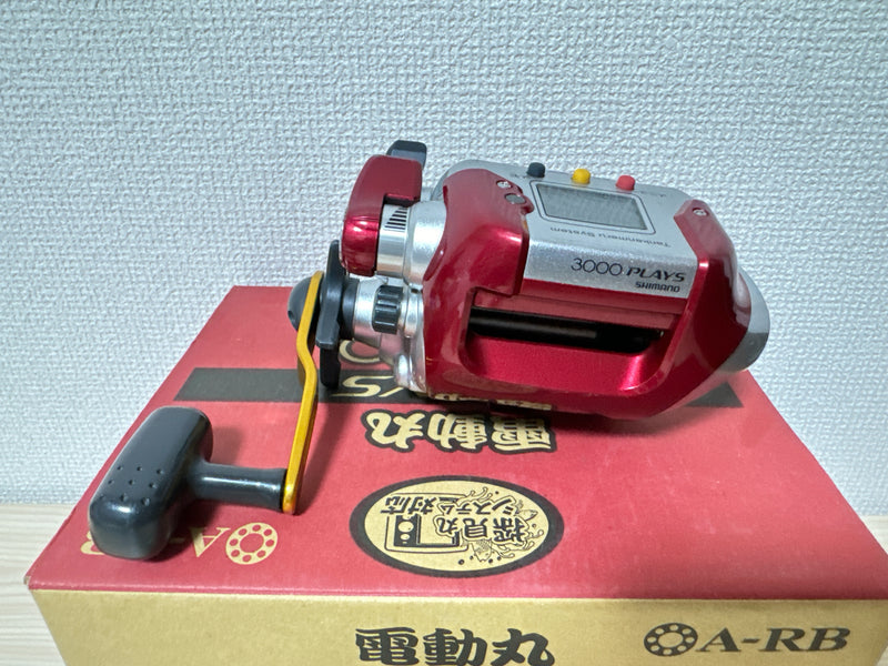 Shimano Big Game Electric Reel 08 Dendou Maru 3000 PLAYS Right 3.6:1 with cable IN BOX