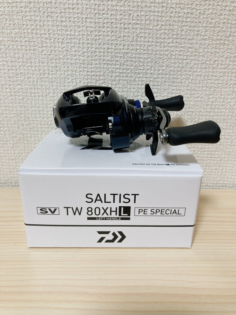 Daiwa 23 Saltist SV tw 80XHL PE Special (Left Handle)