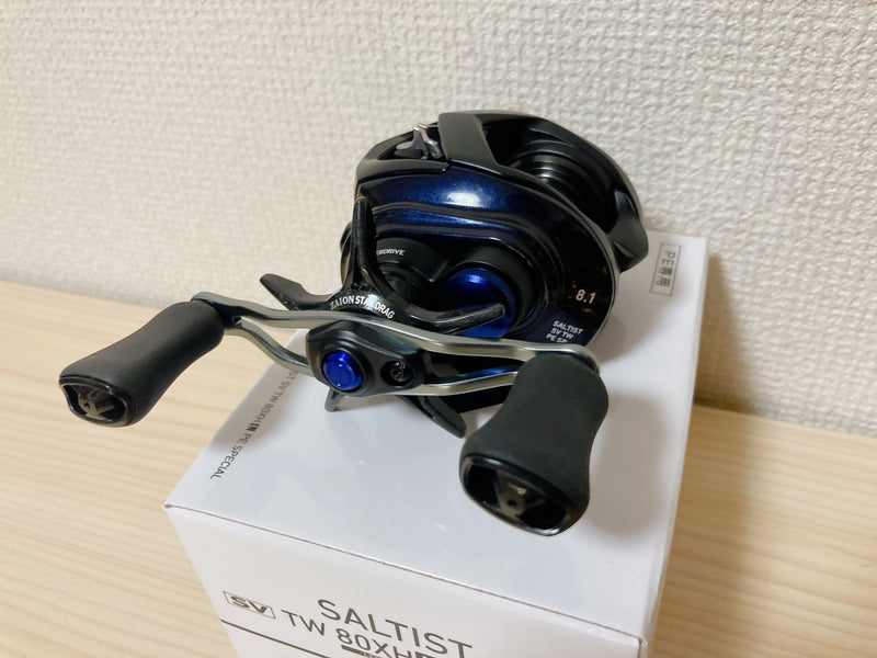 Daiwa Baitcasting Reel 23 SALTIST SV TW 80XHL PE SPECIAL Left 8.1:1 IN