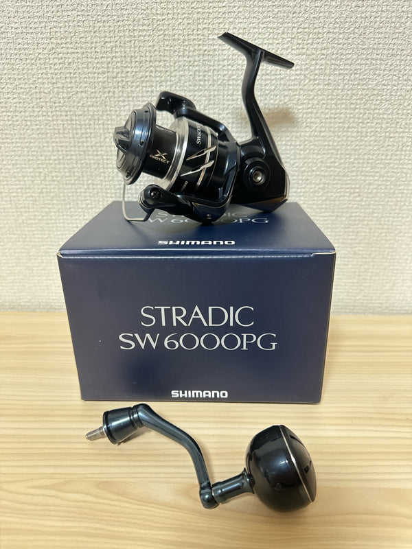 Shimano Spinning Reel 24 STRADIC SW 6000PG Gear Ratio 4.6:1 Fishing Reel IN BOX