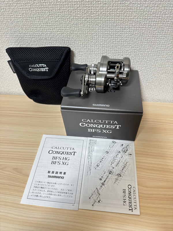 Shimano Baitcasting Reel 23 CALCUTTA CONQUEST BFS XG Right 8.9:1 Fishing IN BOX