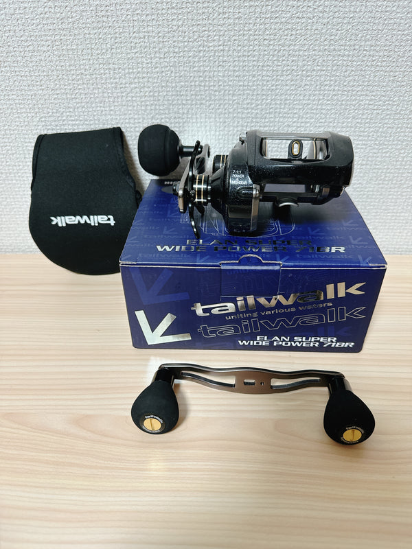 Tailwalk ELAN SUPERWIDEPOWER 71BR Baitcasting Reel JIGGING From Japan