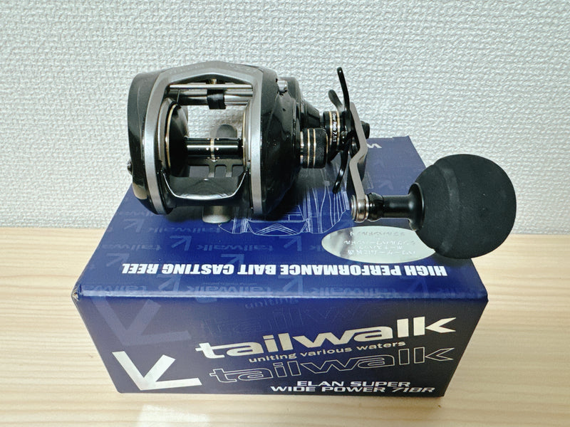 Tailwalk ELAN SUPERWIDEPOWER 71BR Baitcasting Reel JIGGING From Japan