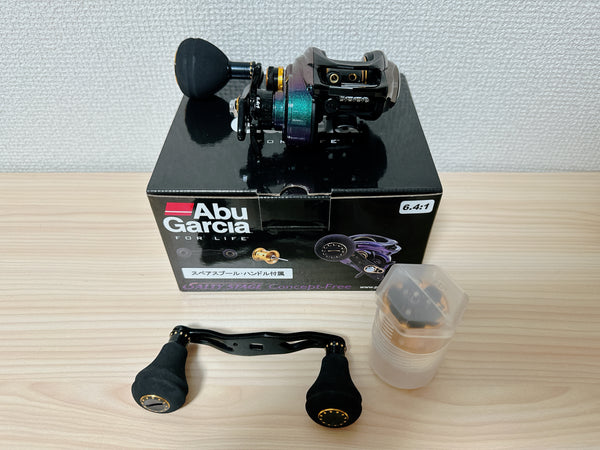 Abu Garcia Baitcasting Reel SALTY STAGE CONCEPT-FREE Right 6.4:1 Fishing IN BOX