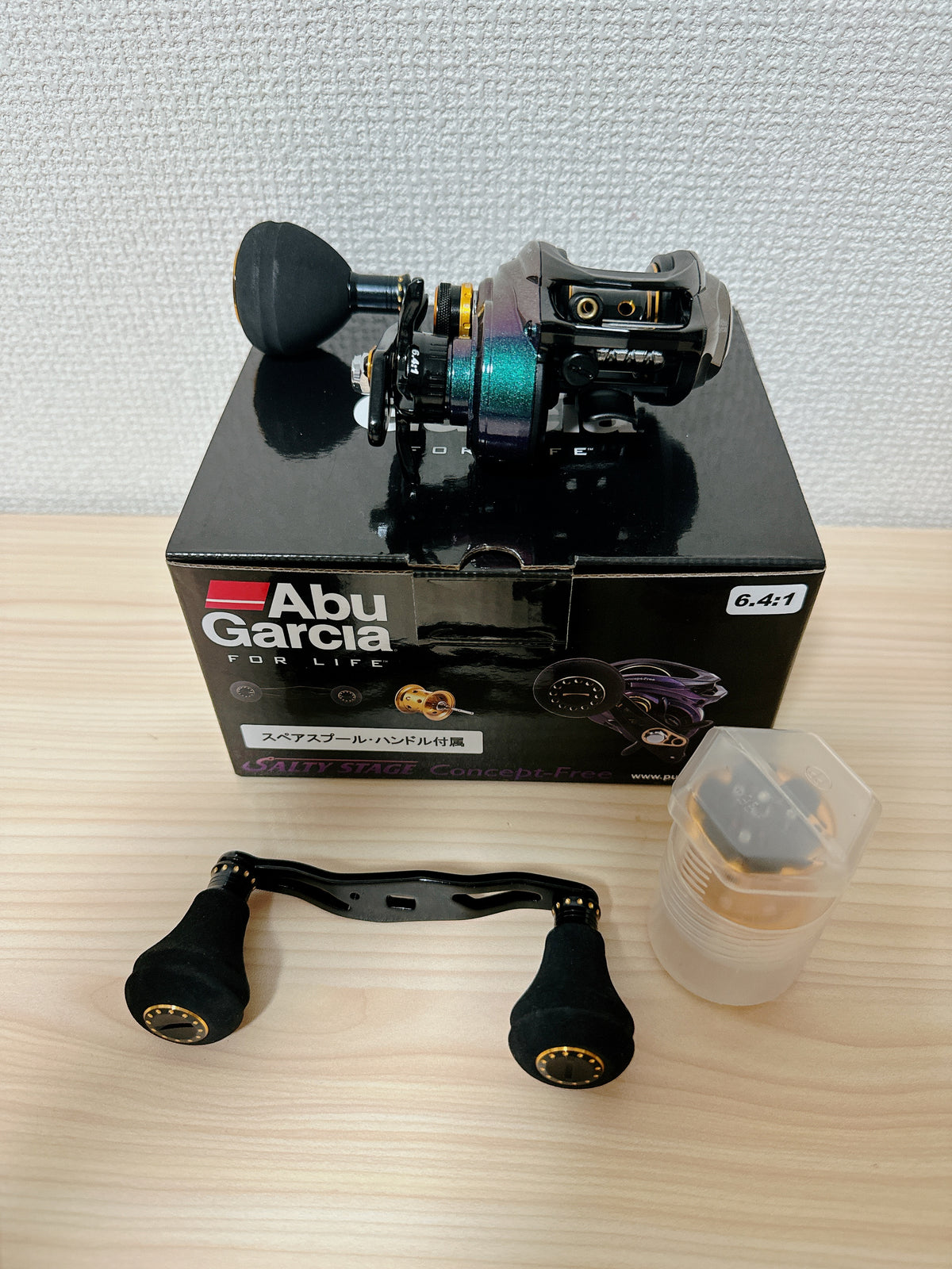 Abu Garcia Baitcasting Reel SALTY STAGE CONCEPT-FREE Right 6.4:1 Fishi