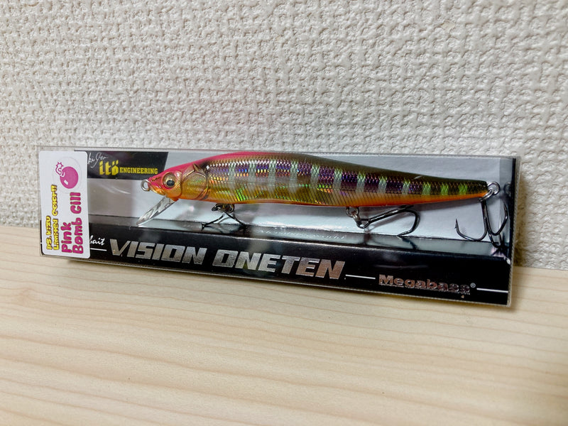 Megabass ito ENGINEERING VISION ONETEN 110 "GG Pink Bomb Gill" Fishing Lure NEW