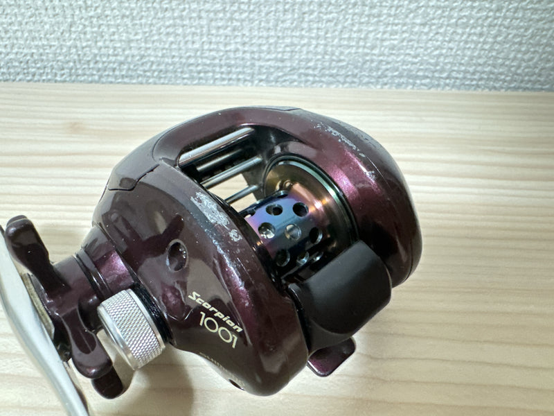 Shimano Baitcasting Reel 00 Scorpion 1001 Left Gear Ratio 6.2:1 Fishing Reel