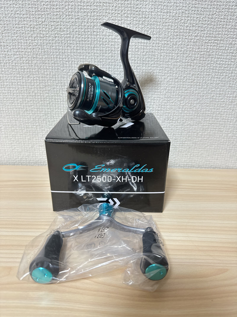 Daiwa Spinning Reel 24 Emeraldas X LT2500-XH-DH 6.2:1 Fishing Reel IN BOX
