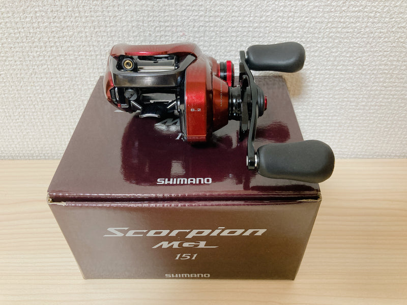 Shimano Baitcasting Reel 19 Scorpion MGL 151 Left 6.2:1 Fishing Reel IN BOX