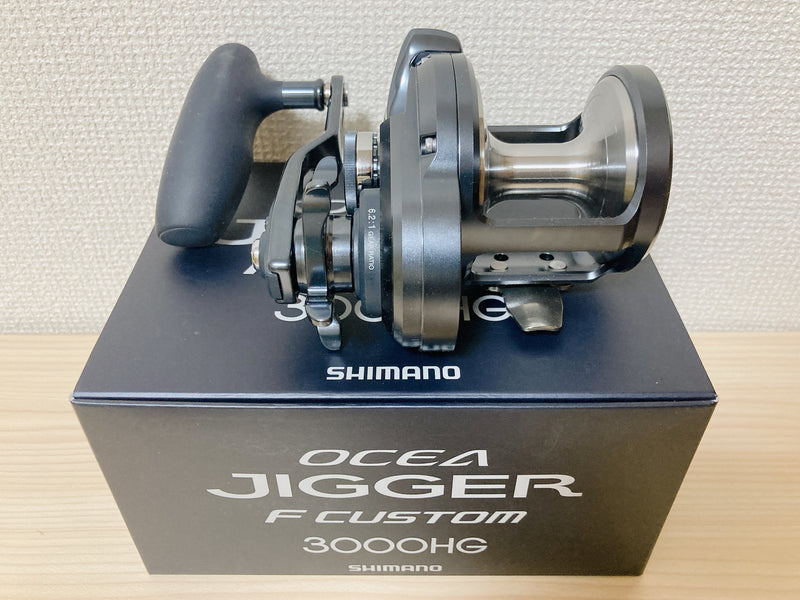 Shimano Baitcasting Reel 19 OCEA JIGGER F CUSTOM 3000HG Right 6.2:1 IN BOX