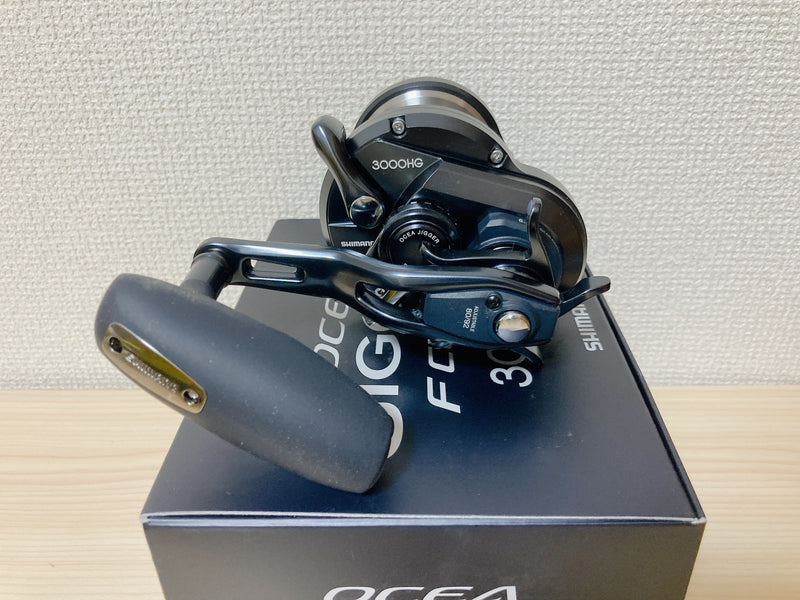 Shimano Baitcasting Reel 19 OCEA JIGGER F CUSTOM 3000HG Right 6.2:1 IN BOX