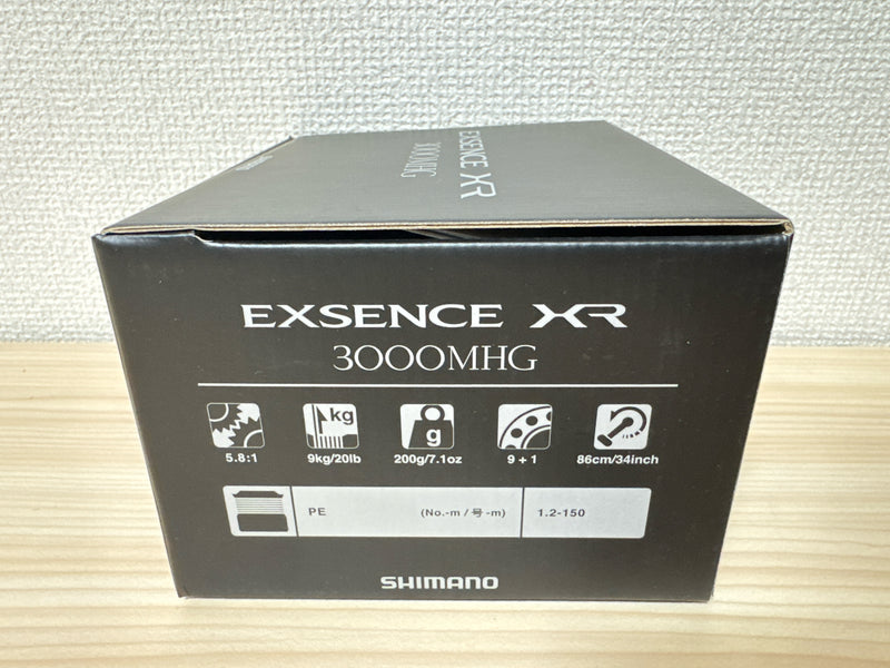 Shimano Spinning Reel 23 EXSENCE XR 3000MHG Gear Ratio 5.8:1 Fishing Reel IN BOX