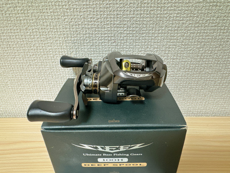 Daiwa Baitcasting Reel STEEZ 100H DEEP SPOOL Right Gear Ratio 6.3:1 IN BOX