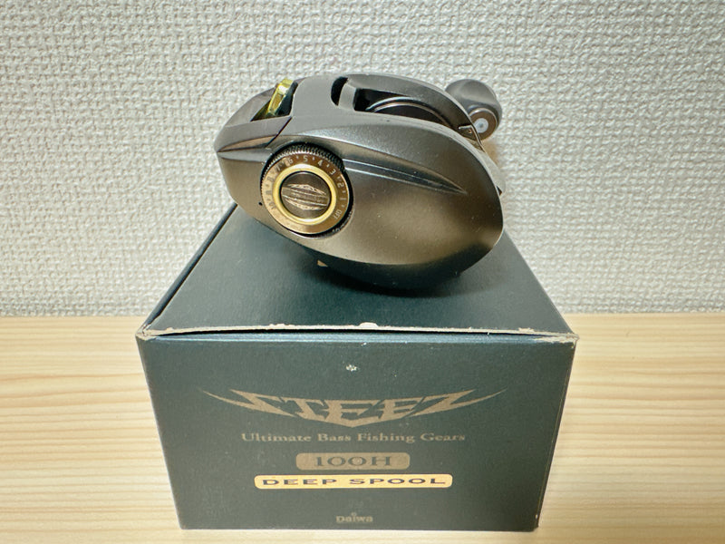 Daiwa Baitcasting Reel STEEZ 100H DEEP SPOOL Right Gear Ratio 6.3:1 IN BOX