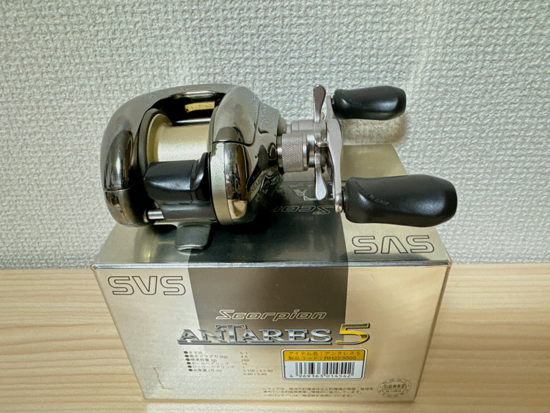 Baitcasting Reel 99 Scorpion ANTARES 5 Right Gear Ratio 5.1:1 IN BOX-2 Baitcasting Reel 99 Scorpion ANTARES 5 Right Gear Ratio 5.1:1 IN BOX-2