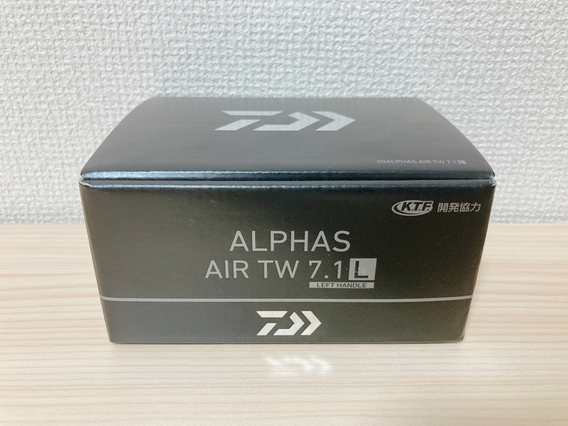 Daiwa Baitcasting Reel 20 Alphas AIR TW 7.1L Left 7.1:1 Fishing Reel IN BOX