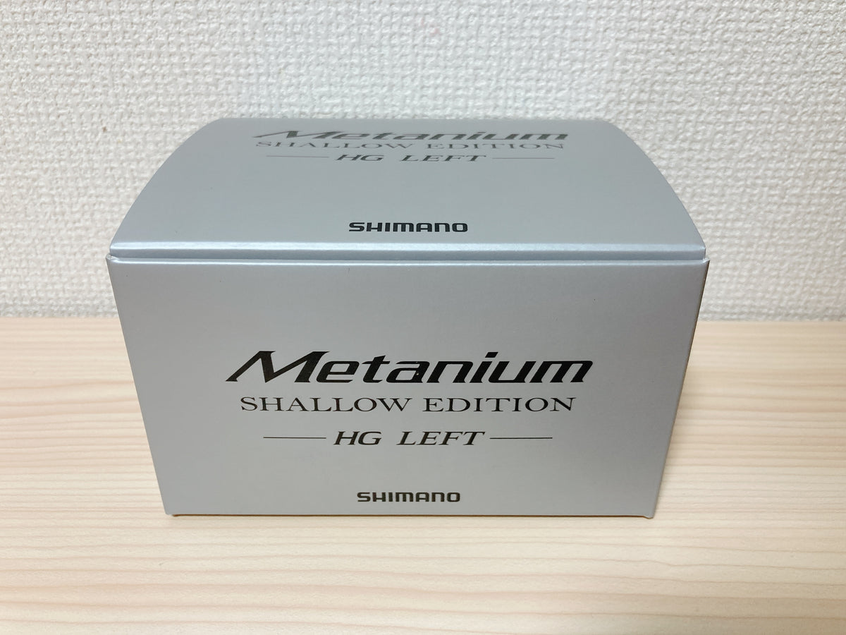 Shimano Baitcasting Reel 22 Metanium Shallow Edition HG Left 7.1:1 IN