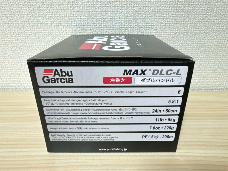 Abu Garcia Max DLC Digital Line Counter Abu MAX DLC DLC-L/Left winding